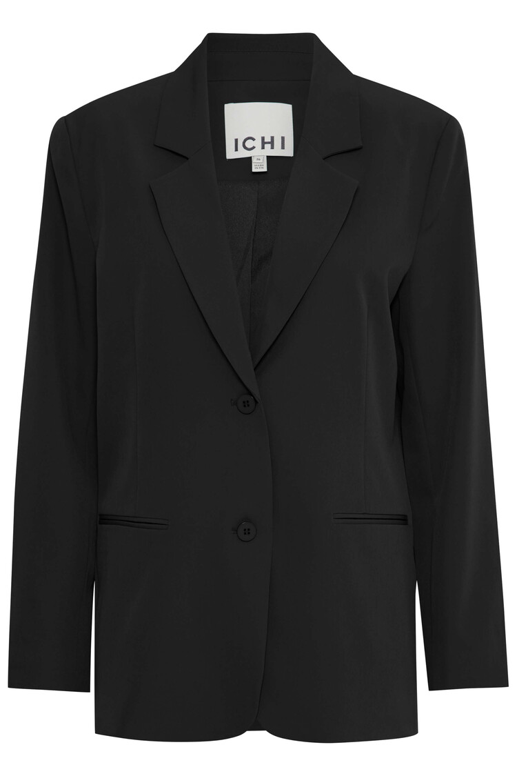 Ichi Oversized Blazer Ihlexi Zwart