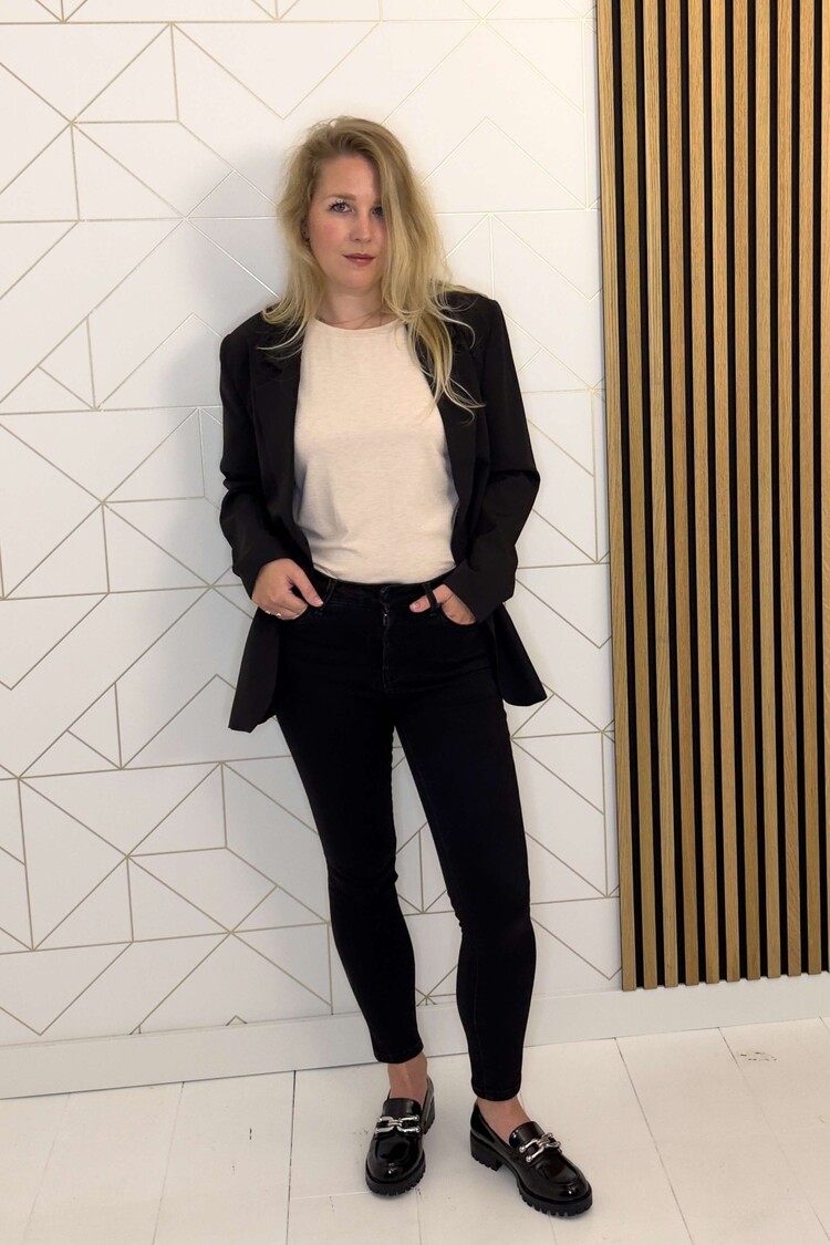 Ichi T-shirt Ihrebel Crème