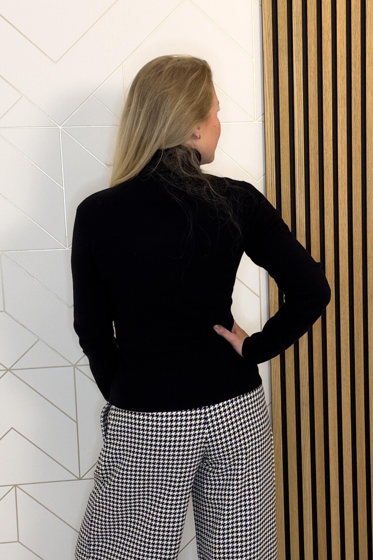 Silvian Heach Coltrui Lupetto Zwart