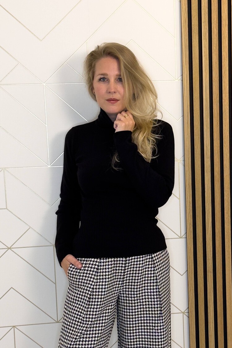 Silvian Heach Coltrui Lupetto Zwart