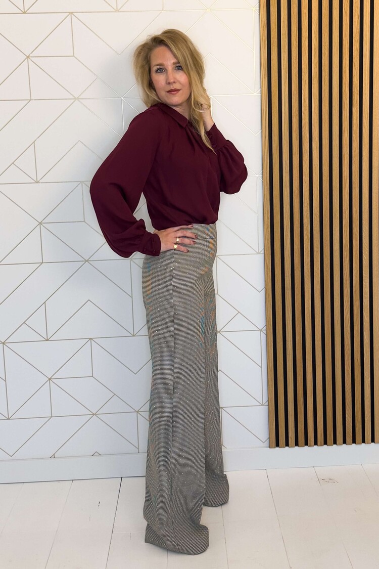 Kocca Italia Pantalon Cynarr Pied de Poule