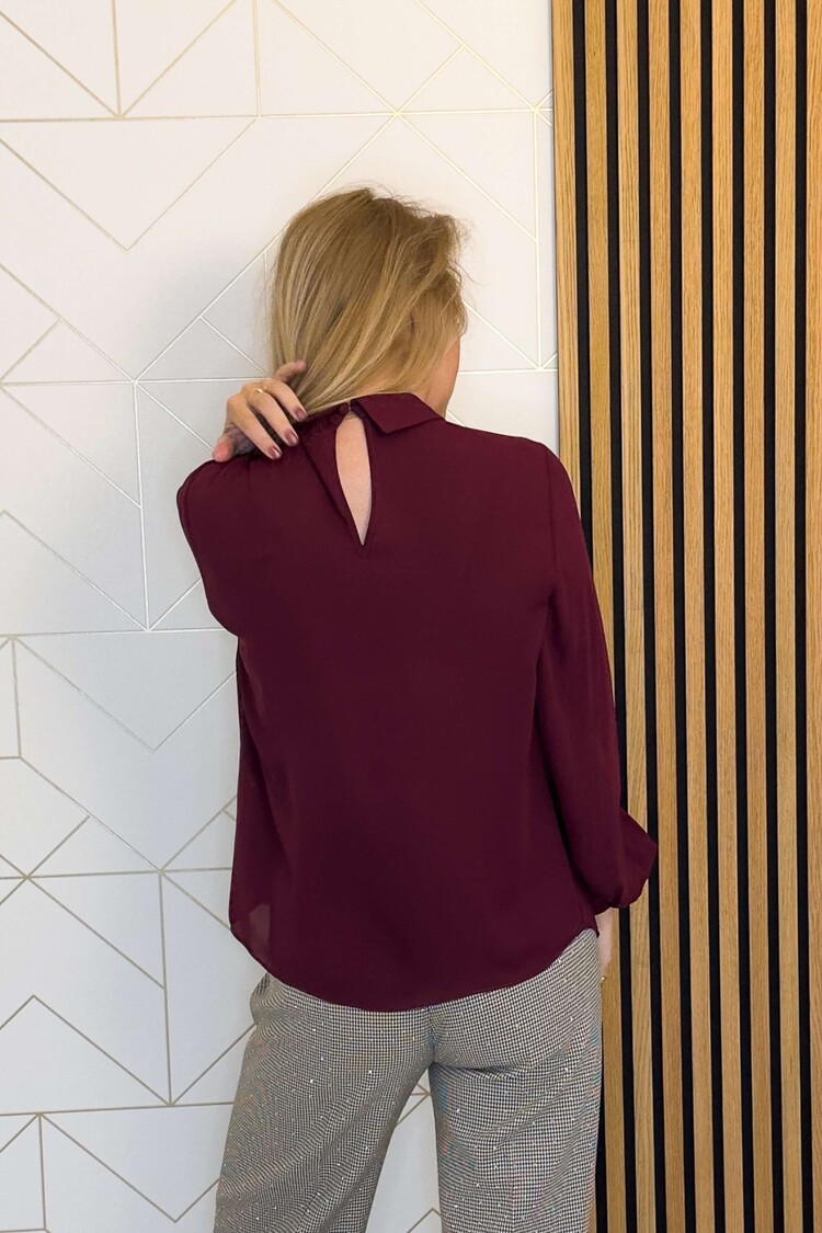 Kocca Italia Blouse Paulette Bordaux