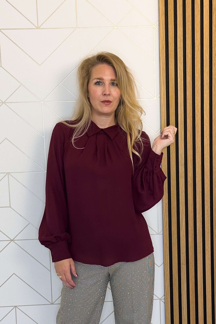 Kocca Italia Blouse Paulette Bordaux