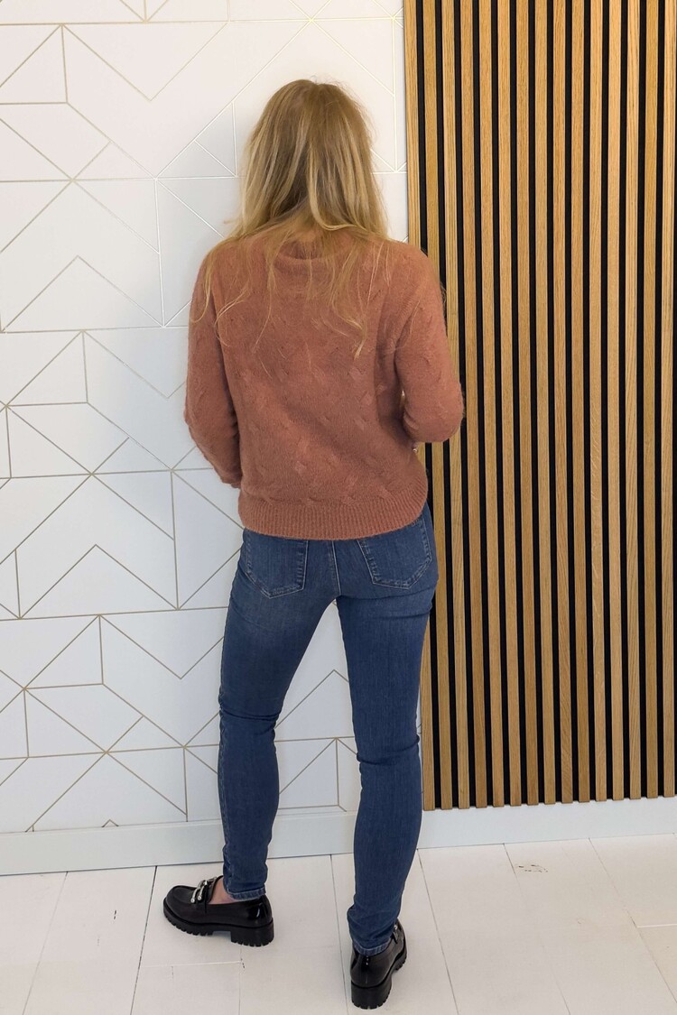 Kocca Italia Trui Ninrenn Poeder Roze