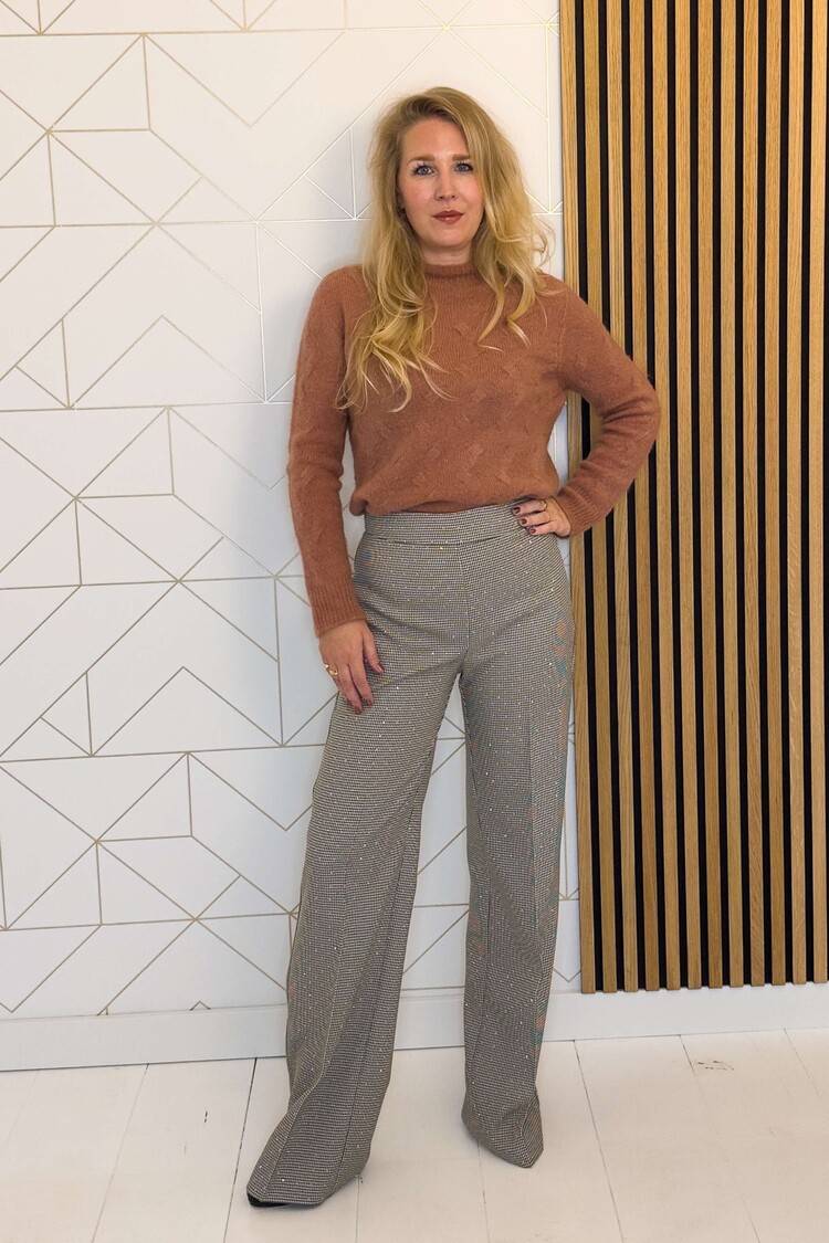 Kocca Italia Trui Ninrenn Poeder Roze