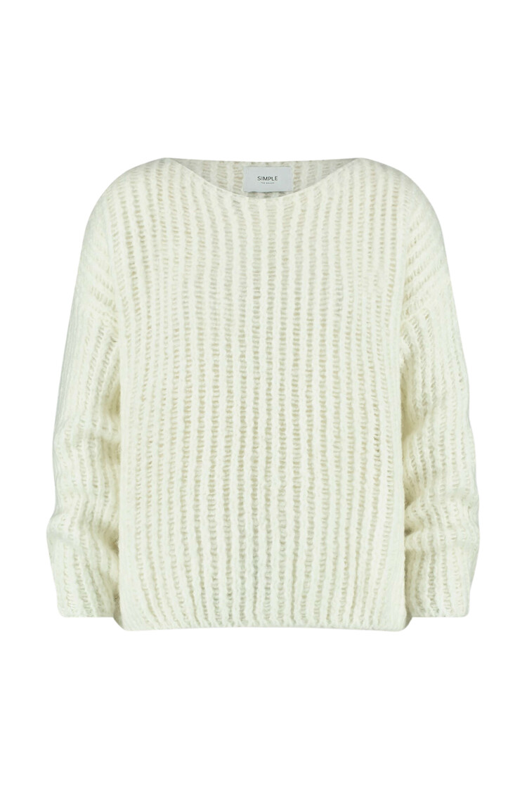 Simple Sweater Serena Wit