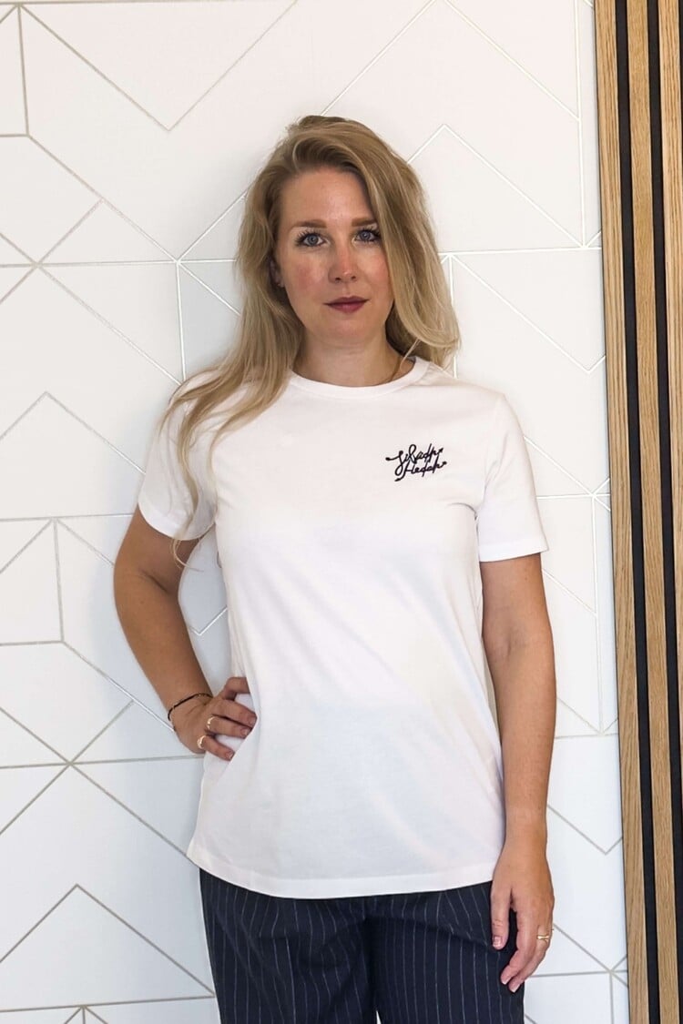 Silvian Heach T-shirt Corta Wit