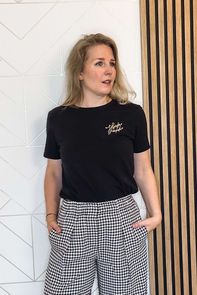 Silvian Heach T-shirt Corta Zwart