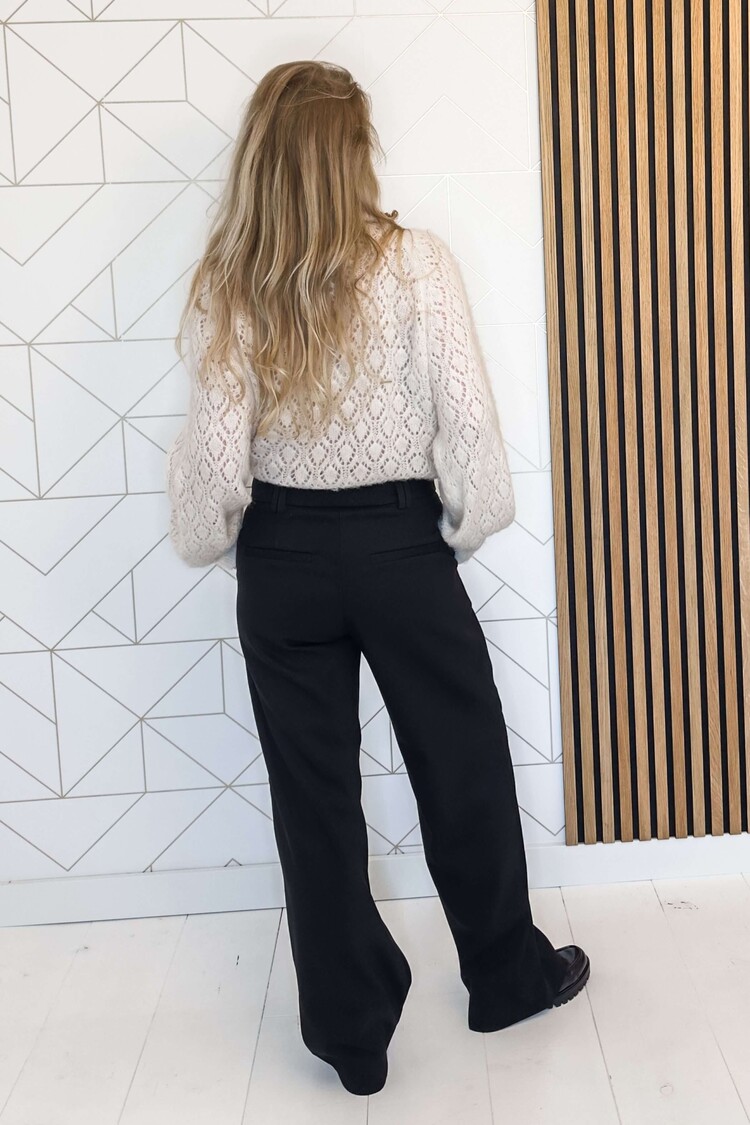 Simple Pantalon Farah Zwart