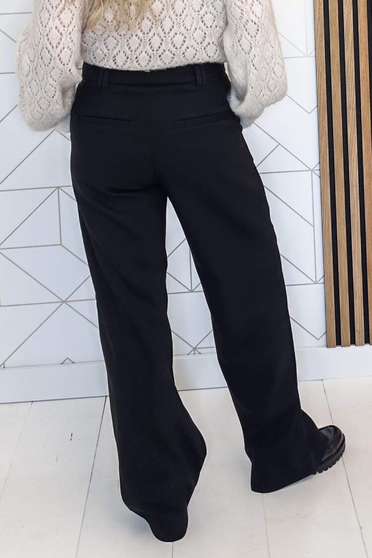 Simple Pantalon Farah Zwart