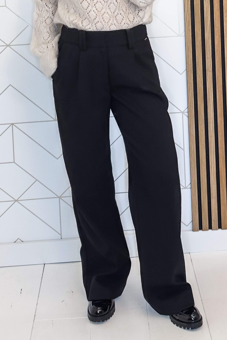 Simple Pantalon Farah Zwart