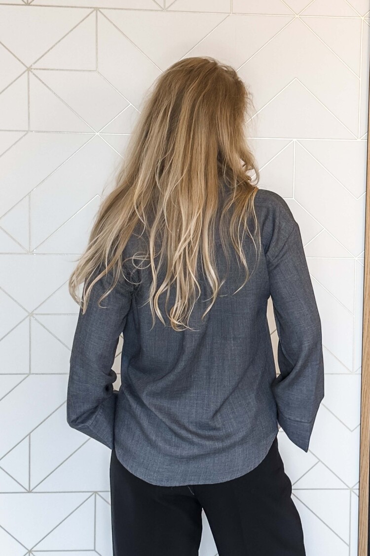 My Essential Wardrobe Blouse Silje Alice Grijs