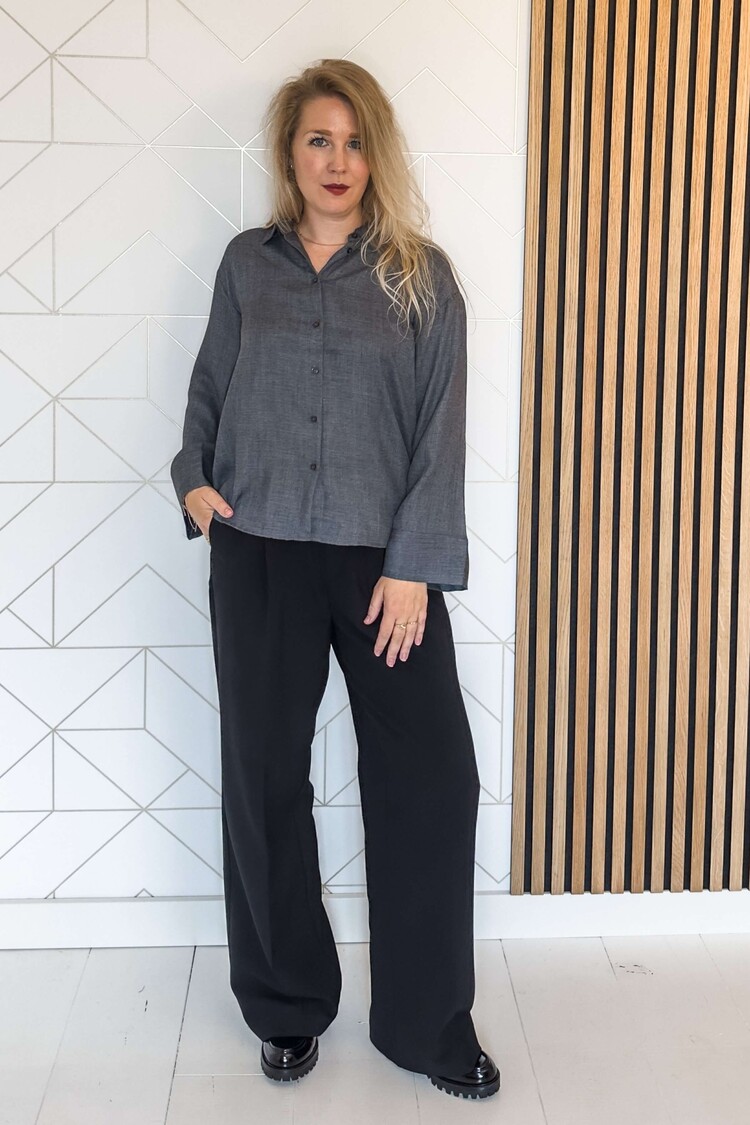 My Essential Wardrobe Blouse Silje Alice Grijs