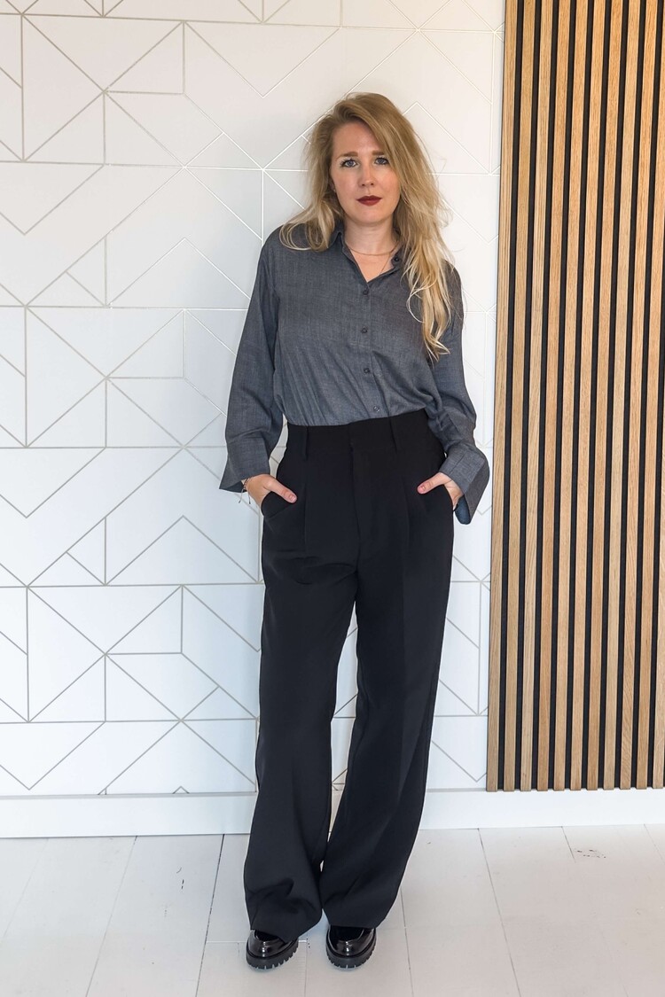 My Essential Wardrobe Blouse Silje Alice Grijs