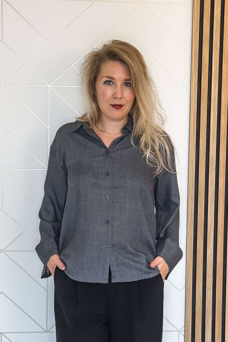 My Essential Wardrobe Blouse Silje Alice Grijs