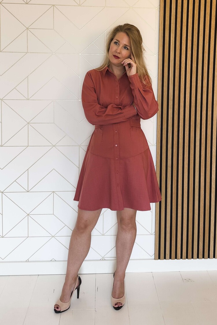 Freebird Mini Jurk Gillian Roze