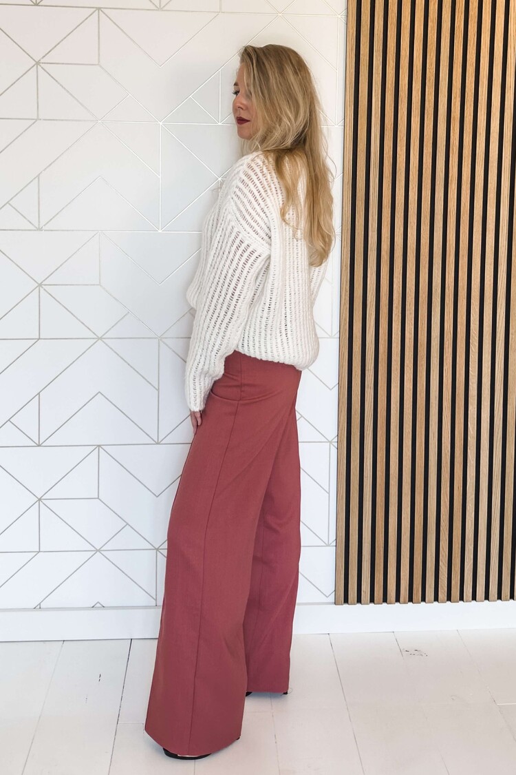 Simple Sweater Serena Wit