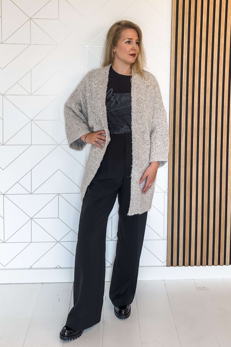 Simple Vest Perry Grijs