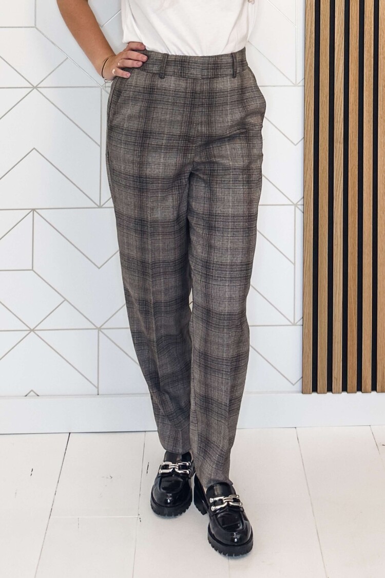 Soaked in Luxury Pantalon Storie Alisha Grijs