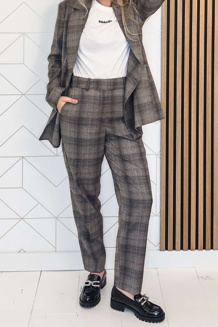 Soaked in Luxury Pantalon Storie Alisha Grijs