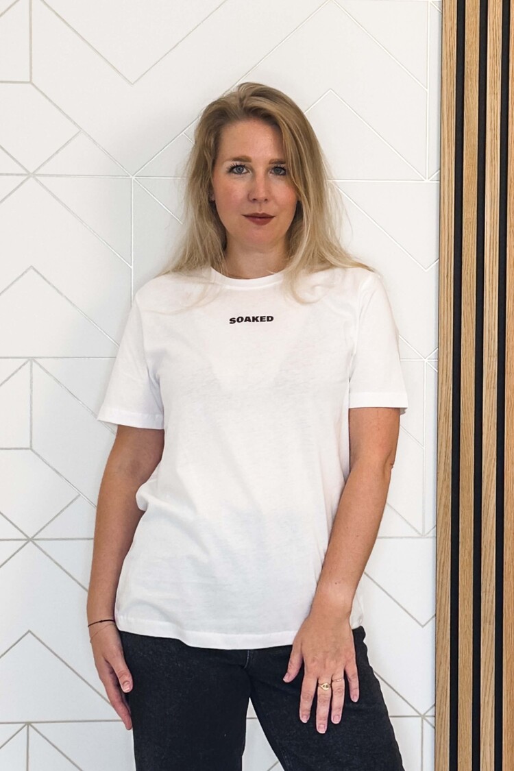 Soaked in Luxury T-shirt Henrietta  Wit