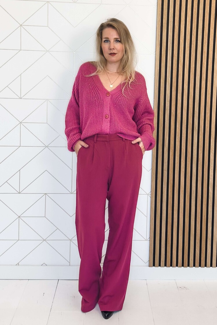 Freebird Vest Parker Roze