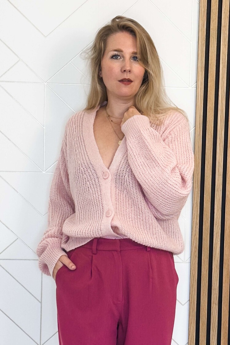 Freebird Vest Parker Licht Roze