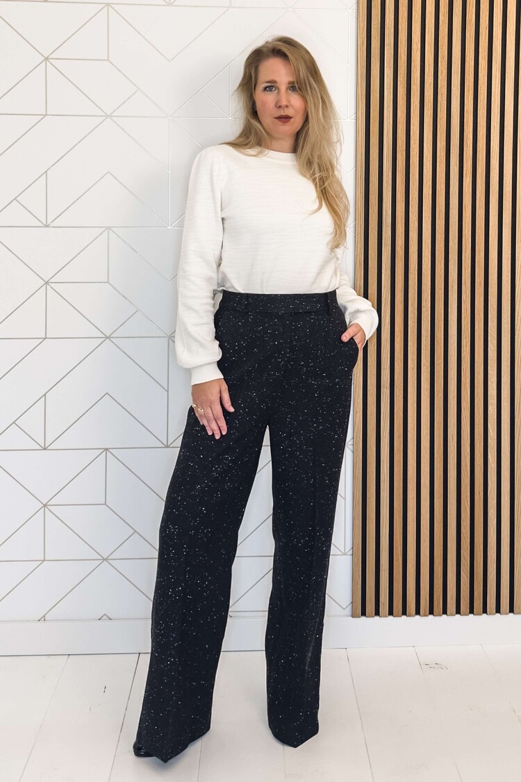 Soaked in Luxury Pullover Pipa Wit