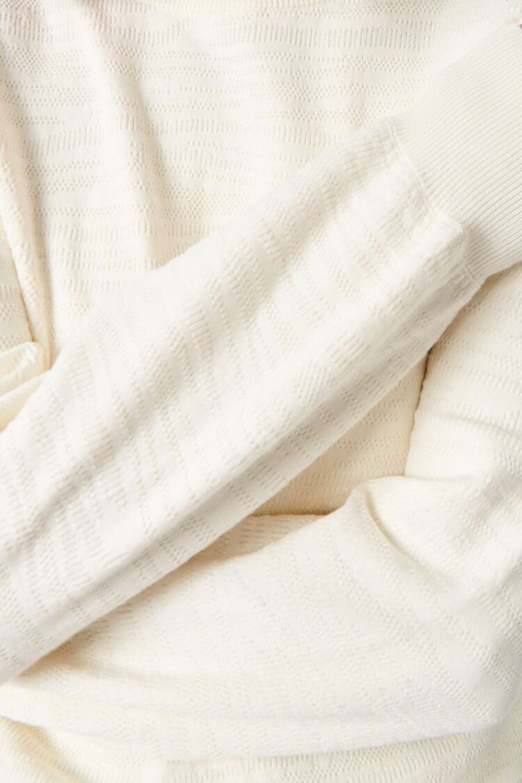 Soaked in Luxury Pullover Pipa Wit