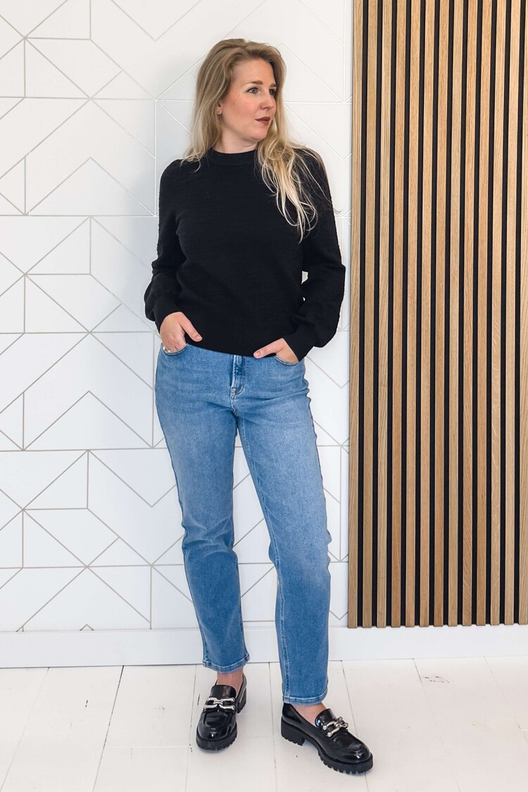 Soaked in Luxury Pullover Pipa Zwart