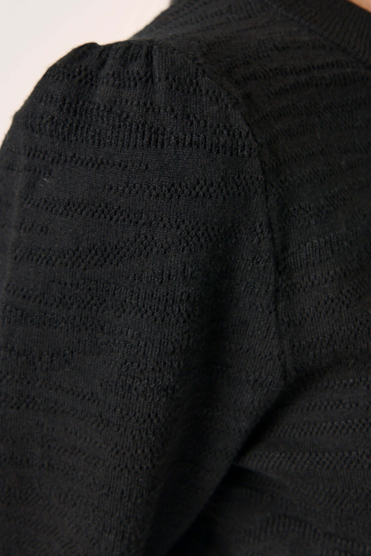 Soaked in Luxury Pullover Pipa Zwart