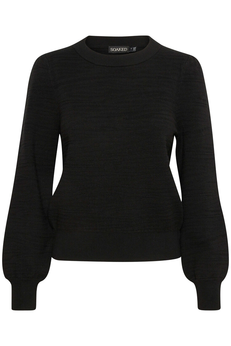 Soaked in Luxury Pullover Pipa Zwart