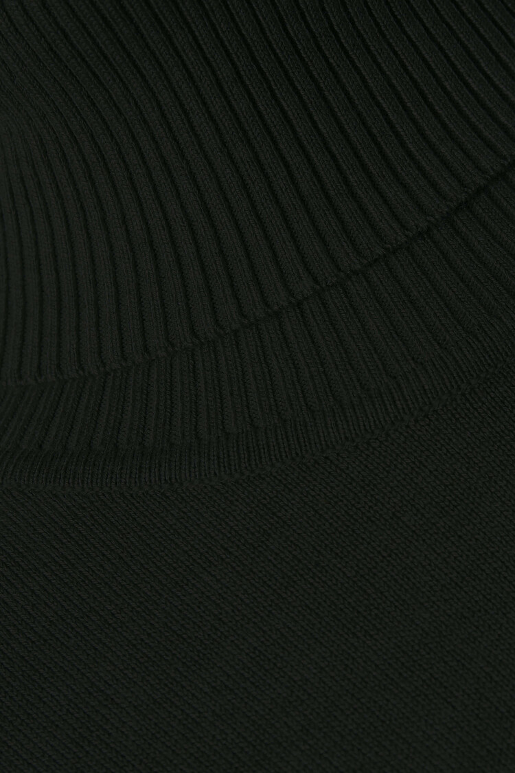 Saint Tropez Jurk Mila Rollneck Zwart