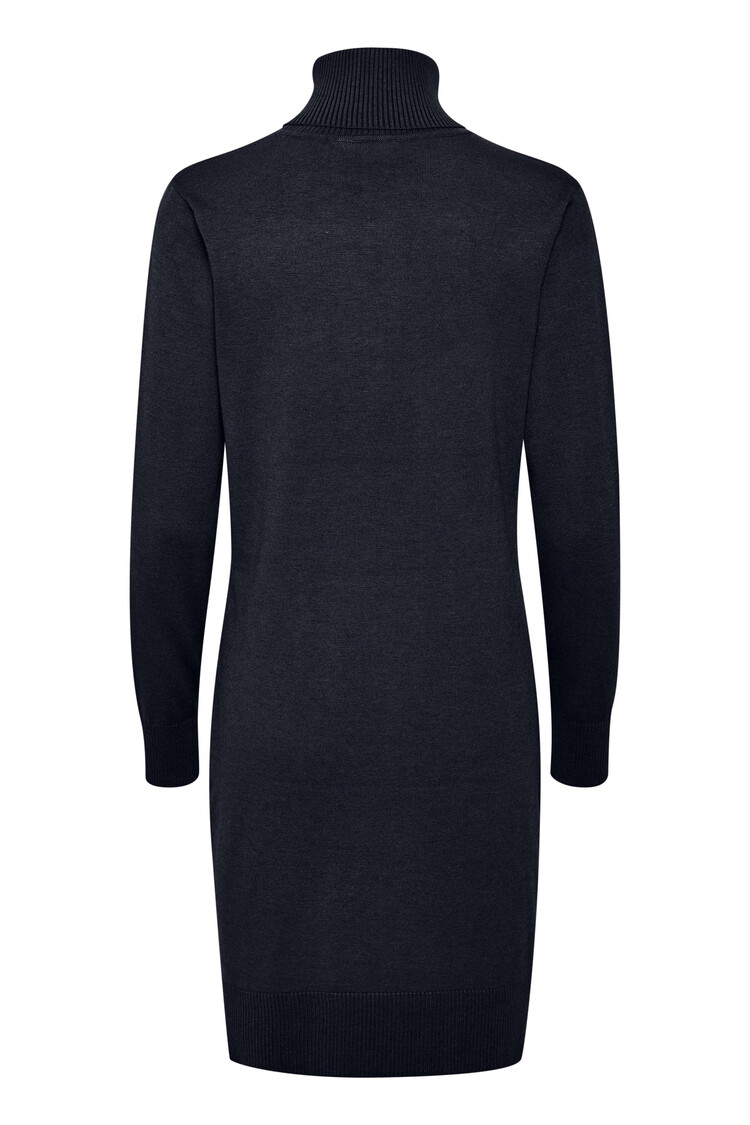 Saint Tropez Jurk Mila Rollneck Donkerblauw