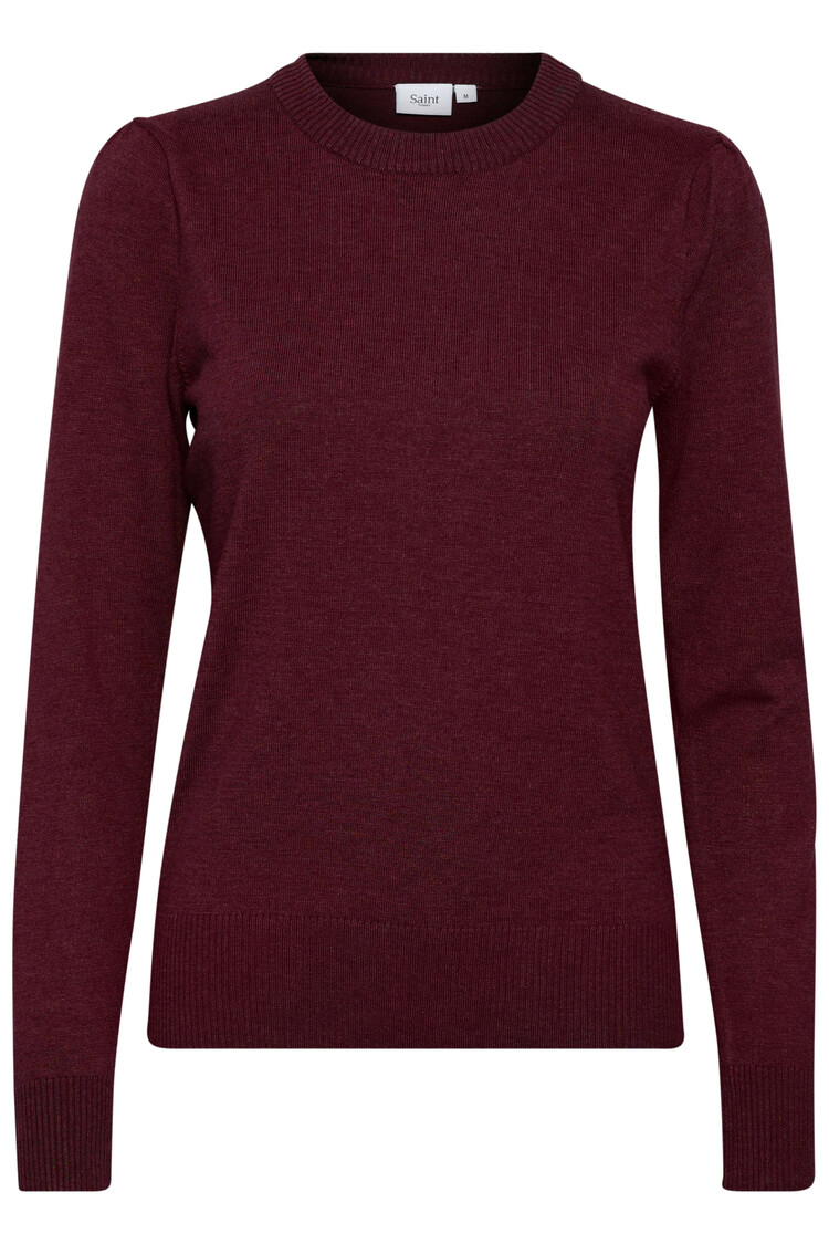 Saint Tropez Pullover Mila Wijnrood