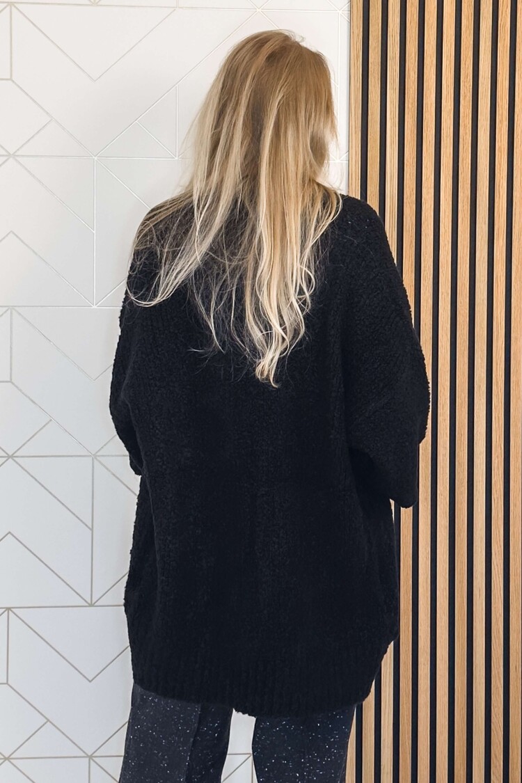 Simple Vest Perry Zwart