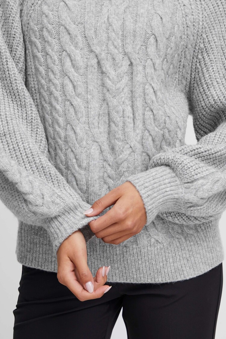 Ichi Pullover Ihmylle Grijs