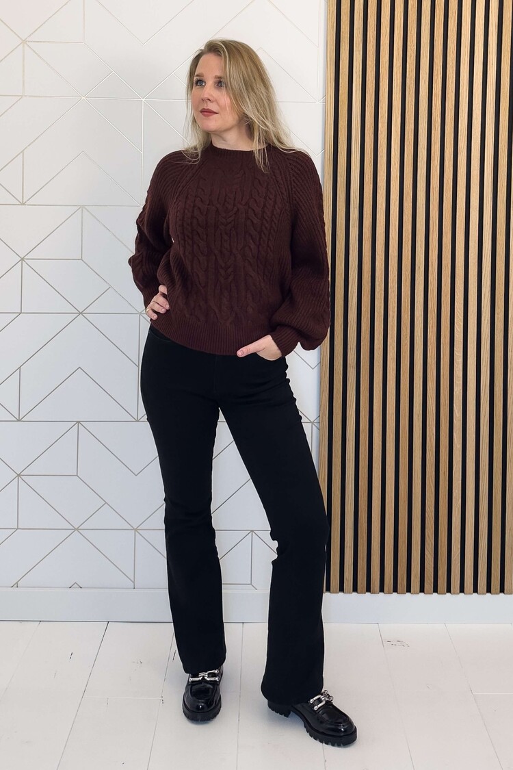 Ichi Pullover Ihmylle Wijnrood