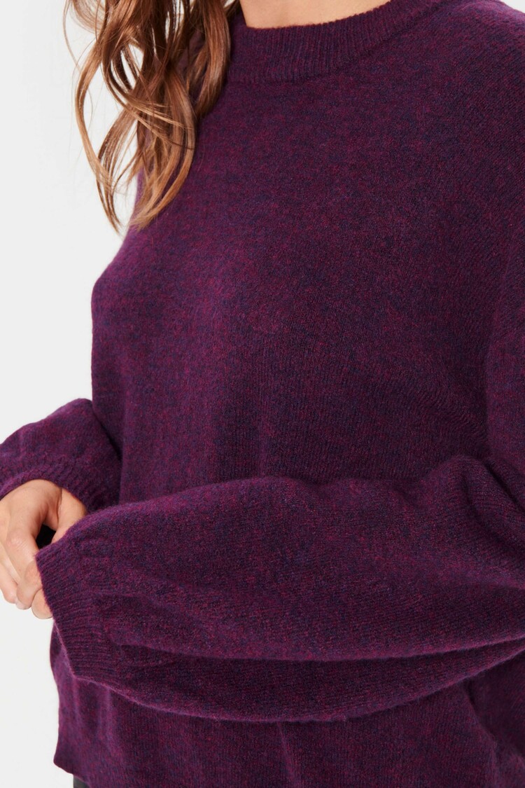 Saint Tropez Pullover Trixie Wijnrood