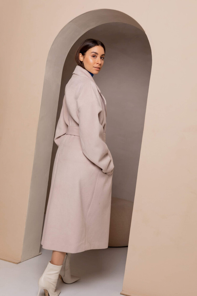 Simple Mantel Leya Beige