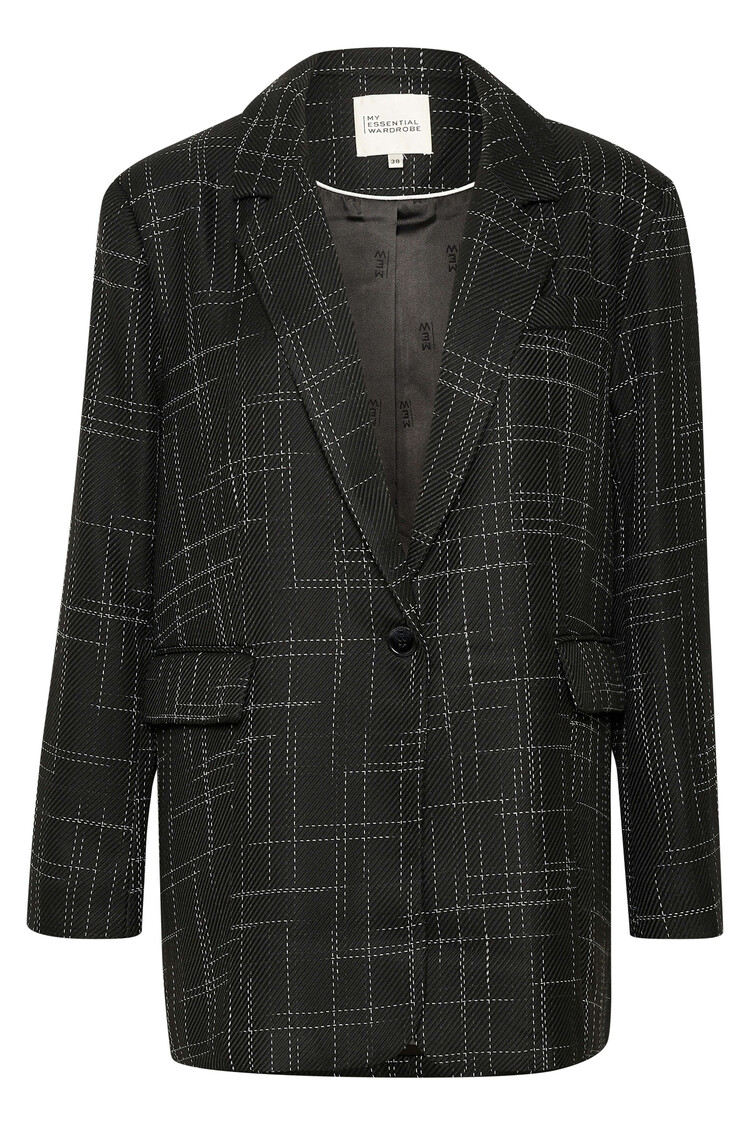 My Essential Wardrobe Blazer Freja Boxy Zwart