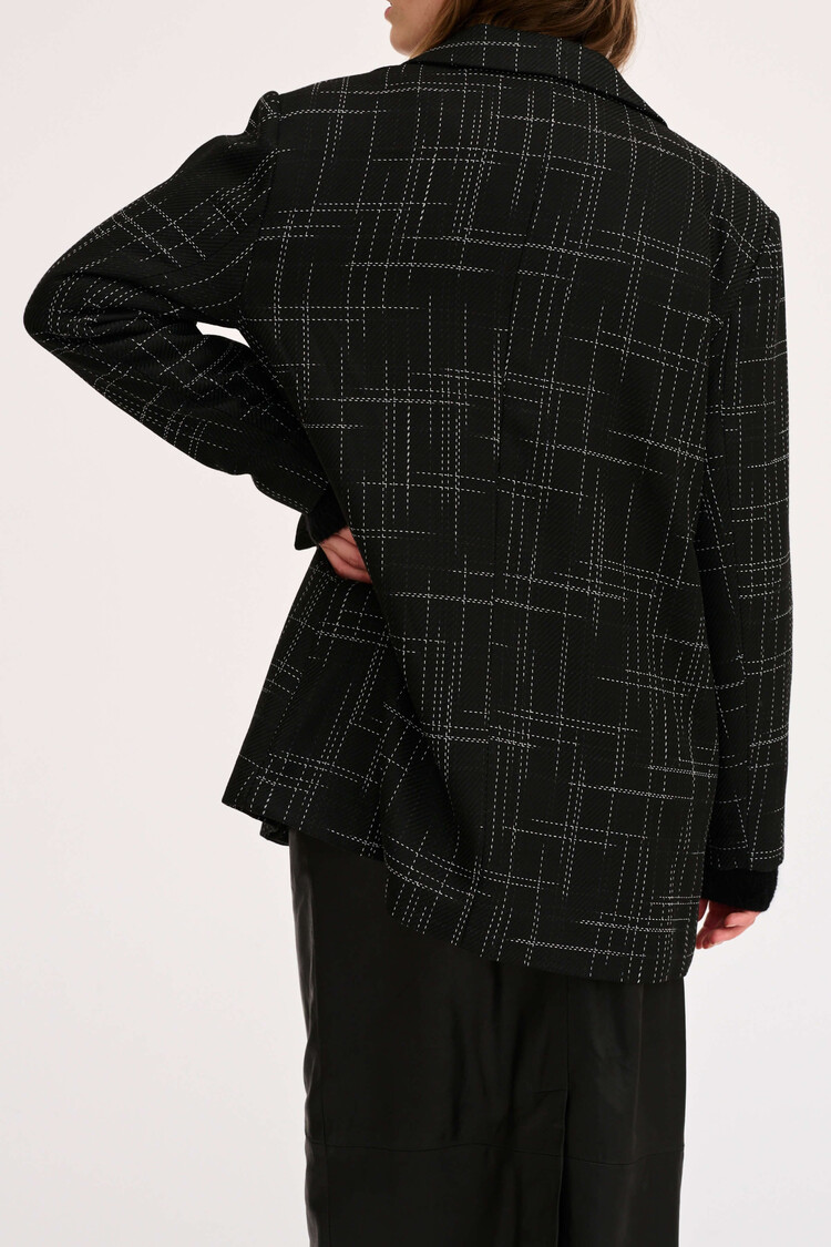 My Essential Wardrobe Blazer Freja Boxy Zwart