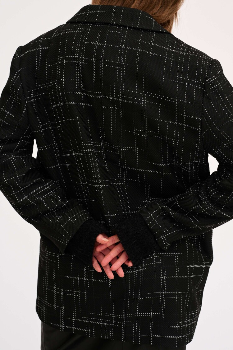 My Essential Wardrobe Blazer Freja Boxy Zwart