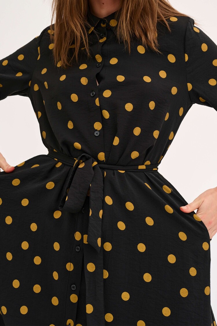 My Essential Wardrobe Jurk Maria Costa Zwart