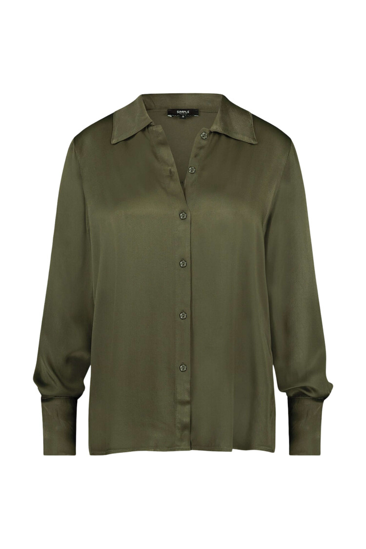 Simple Blouse Bodille Groen