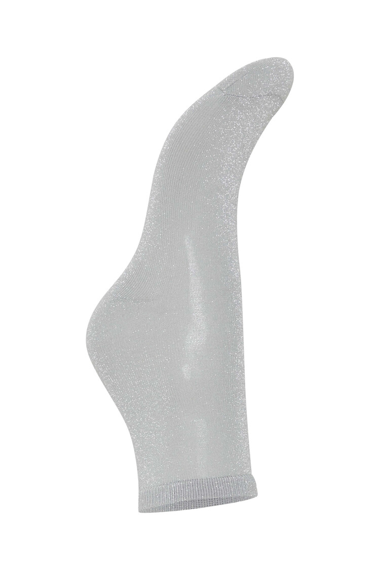 Ichi Glittersokken Grijs