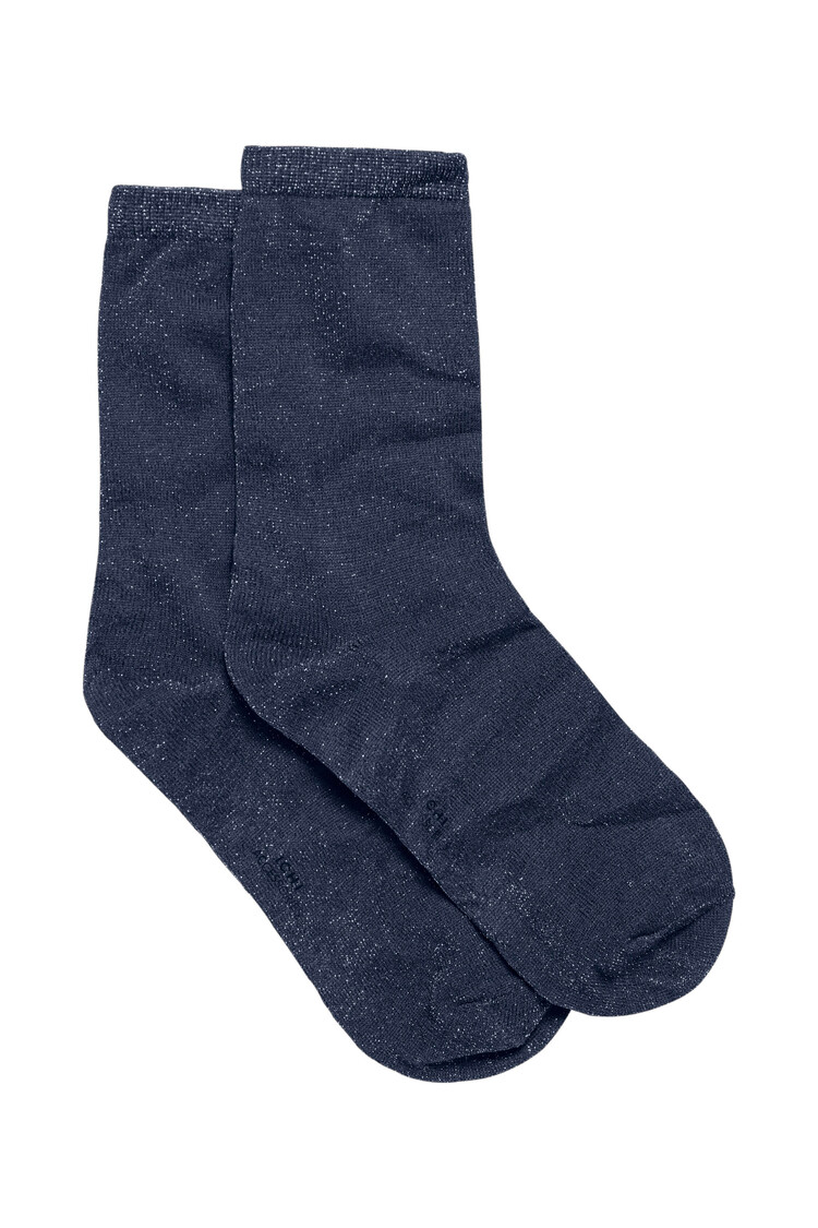 Ichi Glittersokken Blauw