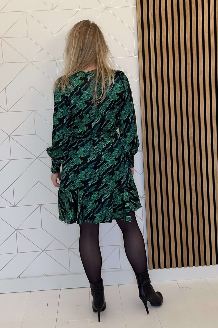 Freebird Mini Jurk Rowenda Groen