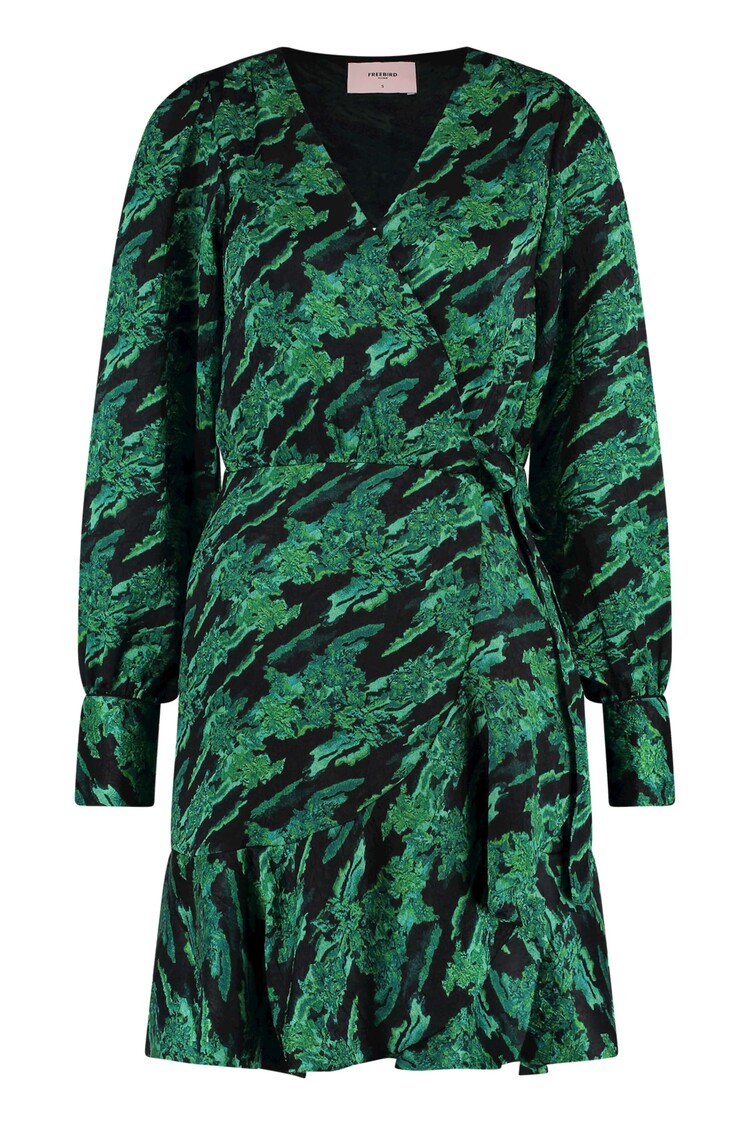 Freebird Mini Jurk Rowenda Groen