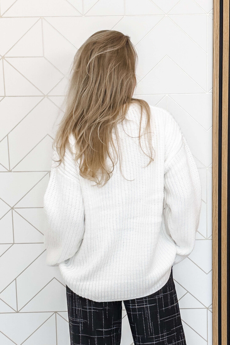 Silvian Heach Sweater Maglia Wit